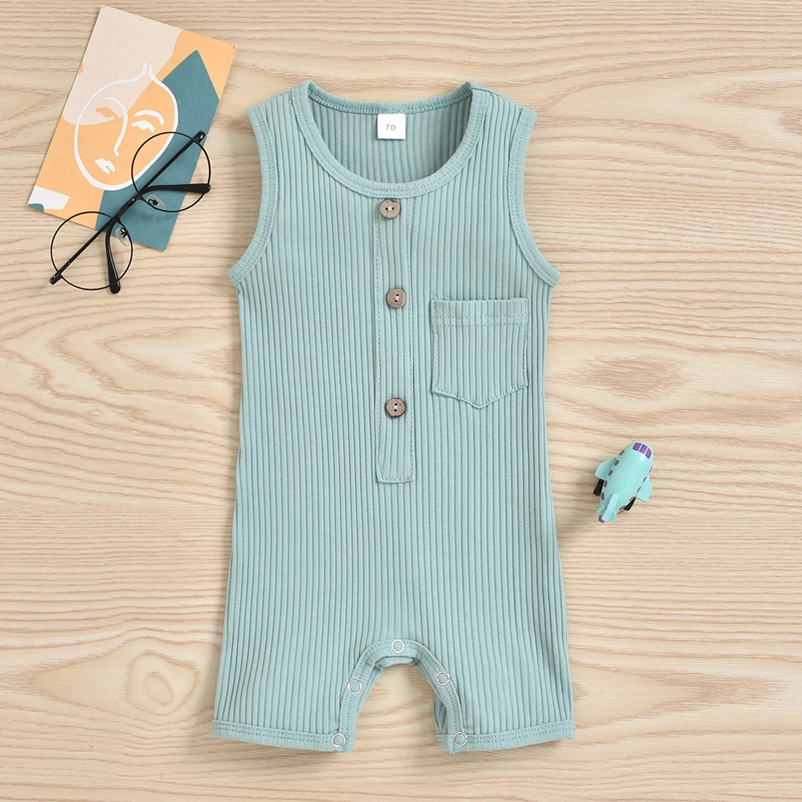 baby rompers baby jumpsuit cotton jumpsuit baby clothing 0-24M newborn baby boys girls vest style jumpsuit