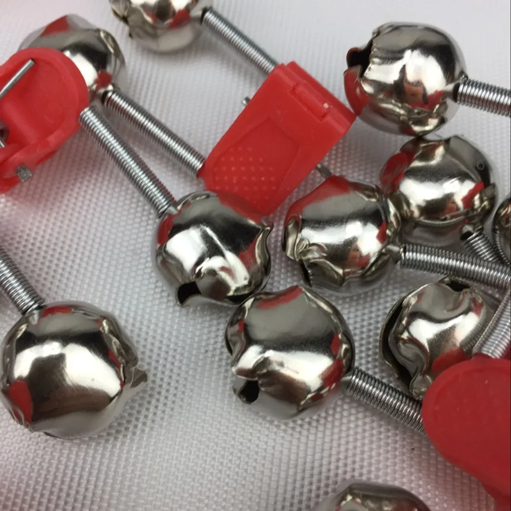 2/5/10PCS Small bell rod pod bite indicator tools inox accessories feeder carp fish Bell/Alarm box bait boat auger fishing Red fishing accessories fishing tackle fishing tools fishing tool