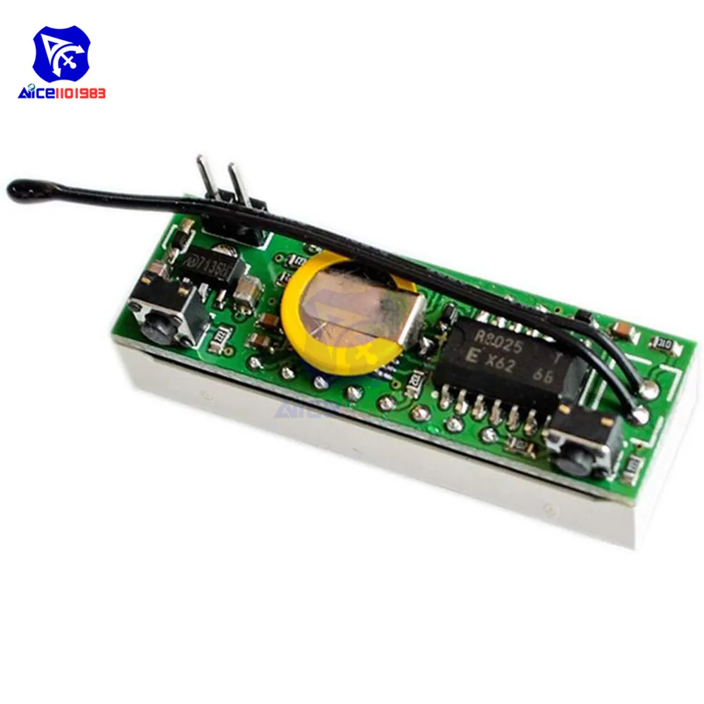 Diymore 3 в 1 R8025 цифровой светодиодный дисплей часы температура модуль напряжения