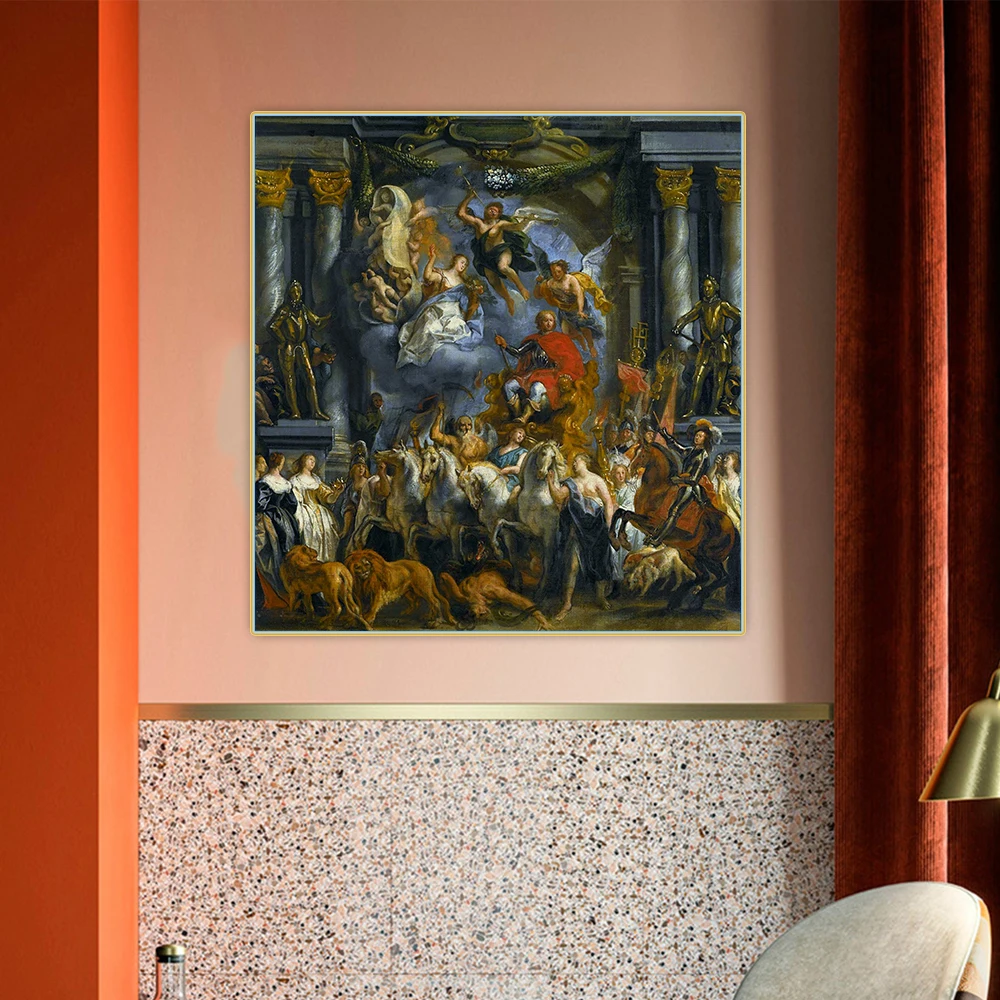 Dipinto A Olio Su Tela Dipinto A Olio Immagine Estetica Appeso A Parete Decorazione Della Casa