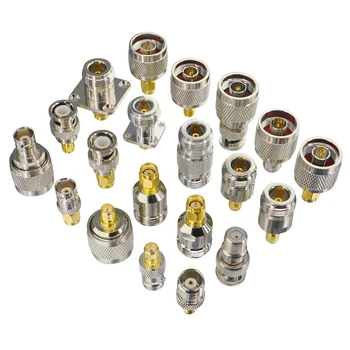 

Promotion! 20Pcs/Set N Type BNC TNC SMA RF Connector Adapter Kit Test Converter