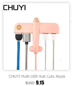 CHUYI Мини Портативный беспроводной usb-хаб 4 порта Высокоскоростной USB 2,0 концентратор USB разветвитель адаптер для Macbook Air ноутбук аксессуары для ПК