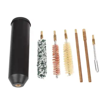 

Hunting Portable 7 Pcs Pistol Cleaning Kit Cal 38/357/9mm Hand Gun Rod Brush Shotgun Air Rifle Pistol Brushes Cleaning Tools