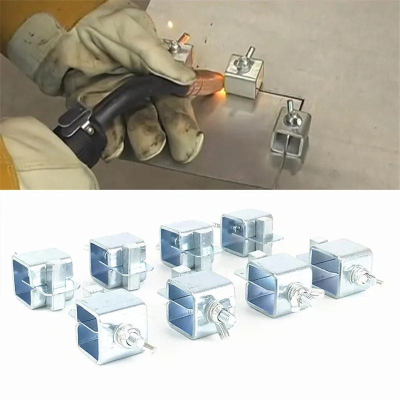 

8PCS Welding Butterfly Clip Clamps Holder Butt Welding Clamp Welding Positioner Fixture Adjustable For Welding Clamps Tools Set