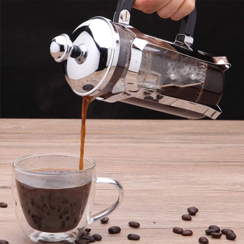 French Press Coffee/ Tea Brewer Coffee Pot Coffee Maker Kettle 1000ML