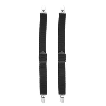 

Hot Mens Shirt Stays Garters Y Shape Military Adjustable Elastic Shirt Holders Straps Sock Non-slip Clamps Leg Suspenders