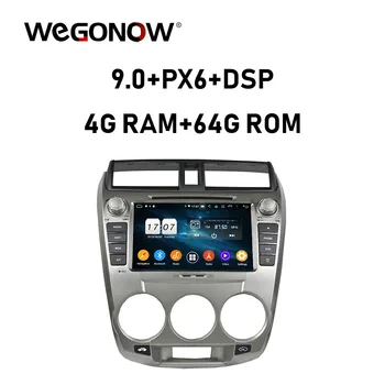 

PX6 IPS DSP Android 9.0 64GB ROM 4GB RAM Octa Core For Honda CITY 2008 -2011 Car DVD Player GPS Map RDS Radio wifi Bluetooth5.0