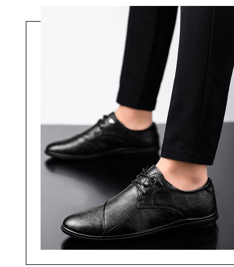 Зимняя обувь; Мужская обувь из натуральной коровьей кожи; sapatos masculino; мужские кроссовки в деловом стиле; мокасины; модная свадебная обувь; VI