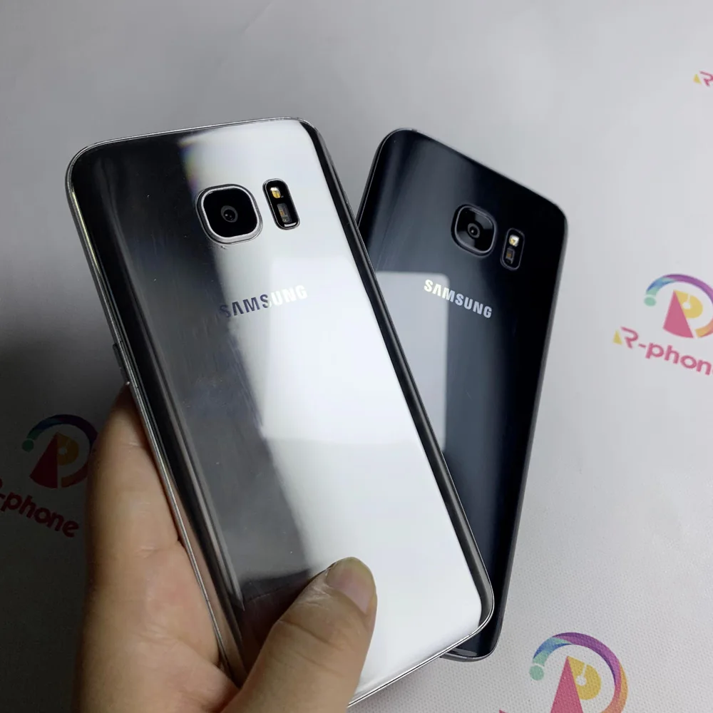 Samsung Galaxy S7 G930F Refurbished /V/A RAM 4GB ROM 32GB Unlocked 4G LTE GSM Android Mobile Phone Octa Core 5.1" 12MP 3000mAh iphone 11 refurbished
