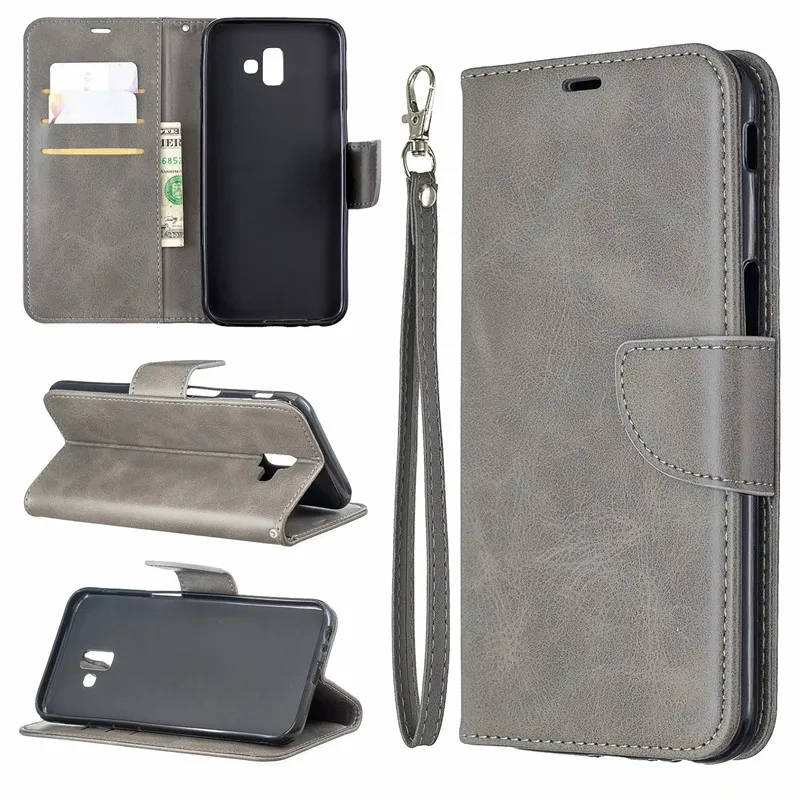 Чехол COOLY для samsung Galaxy J6 J4 Plus J2 Pro задняя крышка на J3 J5 J7 Ретро кошелек Магнитный Флип кожаный чехол для телефона