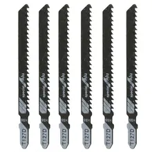 Cheap T127D 5pcs/set HCS T-shank Saw Kit Blade Wood plastics Plywood Cutting for Jigsaw