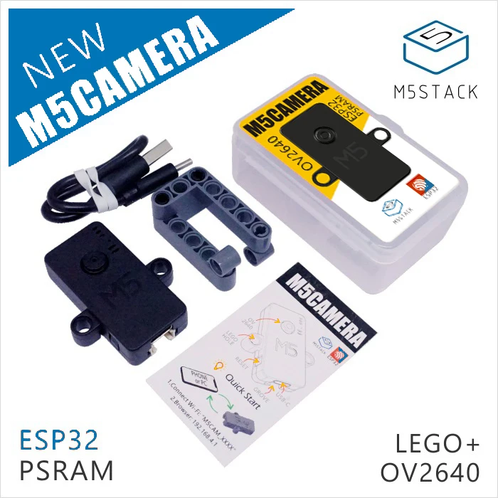 Официальный программатор M5Stack ESP32 с модулем камеры PSRAM OV2640 Type C порт для роща мини