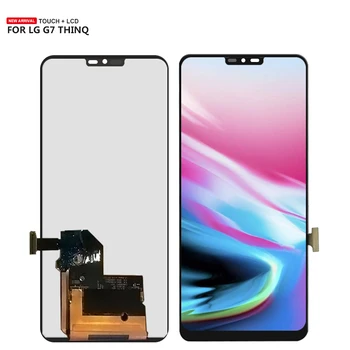 

For 6.1" LG G7 ThinQ G710 G710EM G710PM G710VMP Touch Screen Digitizer LCD Display Assembly with Frame + Tools