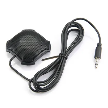 

Tyless 3.5mm Plug Mic Tabletop Omnidirectional Electret Boundary Computer Conference Microphone for Skype Call Voice chat