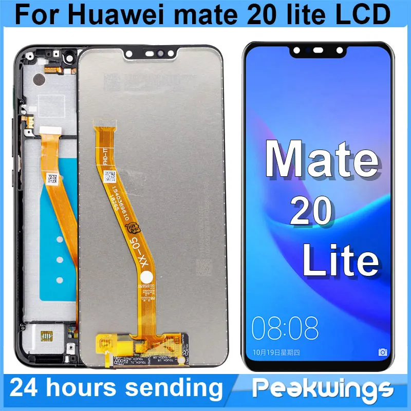 Оригинальный ЖК-дисплей для Huawei mate 20 lite сенсорный экран дигитайзер сборка SNE LX1 LX2