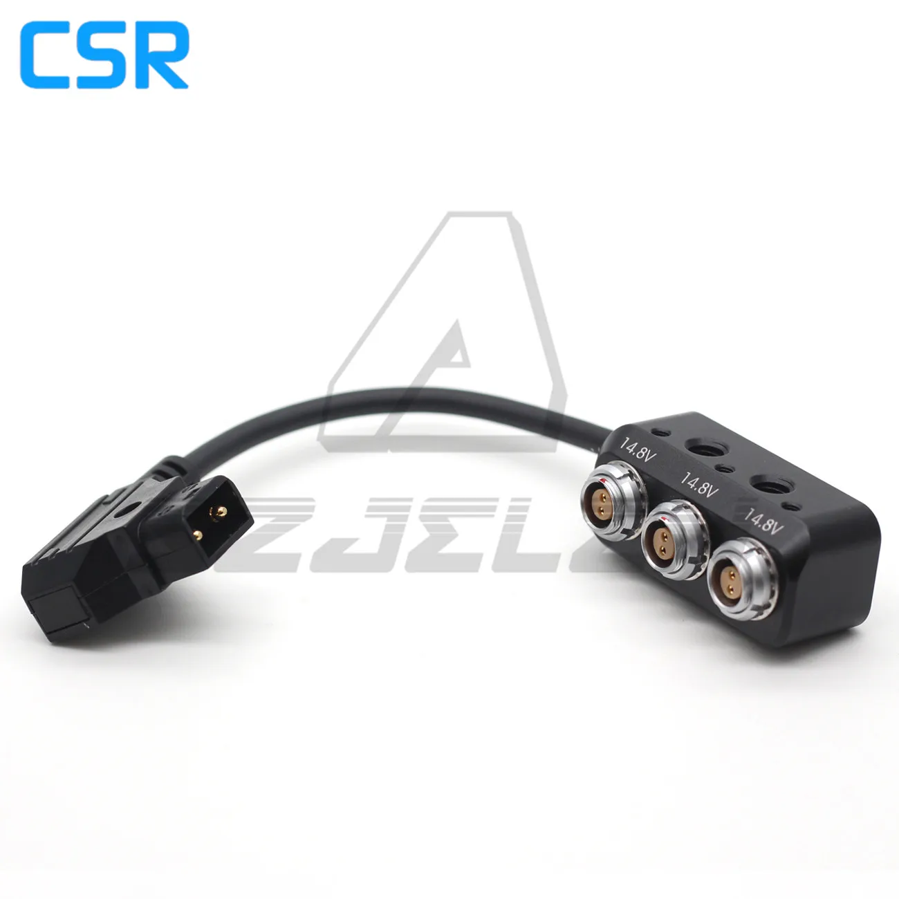 SZJELEN 3Pin RS Male to 0B 2pin Female Power Splitter for Camera Power Supply RS 3PIN to 2PIN 0B 2Pin Splitter Adapter SZJELEN 3Pin RS Male to 0B 2pin Female Power Splitter for Camera Power Supply RS 3PIN to 2PIN 0B 2Pin Splitter Adapter