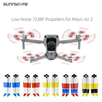 

Sunnylife For DJI Mavic Air 2 Drone Propellers 7238 Low Noise Props Colorful 7238F Propellers for Mavic Air 2 Accessories