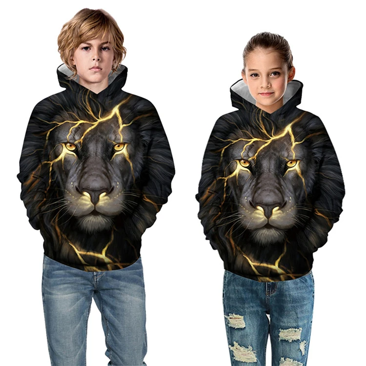 Fashion-3D-Hoodies-Boys-Girls-Unisex-Kids-Sweatshirt-Cool-Golden-Lightning-Lion-Printed-Long-Sleeve-Hoodie