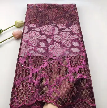 

Organza Lace with Sequins Nigerian African Sequins Lace Fabrics Organza Lace Fabrics for Wedding