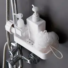Кухня Ванная комната клип стеллаж для хранения раковина выдолбленный держатель для полотенец Подвесной Кран сливная корзина Экономия пространства съемный бытовой