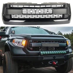 Calandre avant noire en plastique ABS, haute qualité, pièce personnalisée adaptée à la toyota tundra 2014 – 2019 