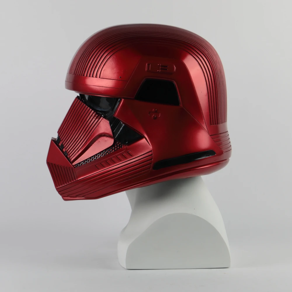 Звездные войны 9 The Rise of Skywalker Sith Trooper красный шлем Косплей звезда на Хэллоуин войны шлемы маска реквизит