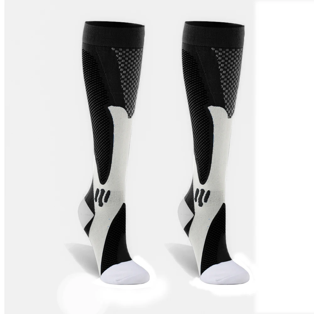 

Compression Socks Fit For Sports Black Compression Socks For Anti Fatigue Pain Relief Knee High Stockings High Socks Men Women