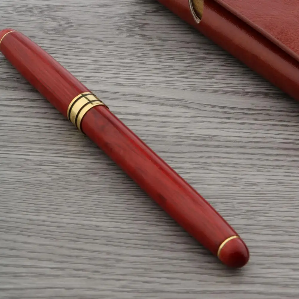 Золотые Аксессуары Ручка роллер 1 шт. красные или белые ивовые деревянные