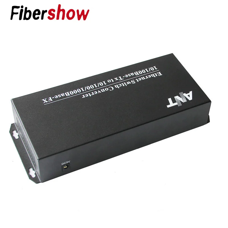 Оптоволоконный оптический коммутатор промышленный гигабитный Ethernet коммутатор 8 155 м волоконный порт 2 1000 м RJ45 одномодовый SC конвертер