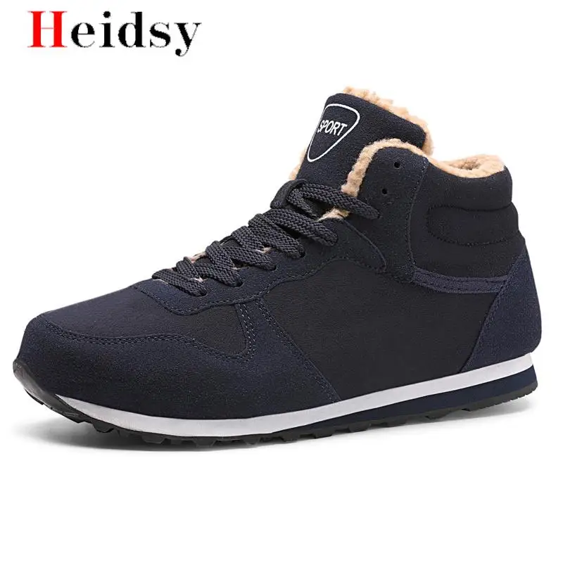 

Hot sale Men boots Winter Inexpensive Shoes Fashion Warm Snow Boots Shoes Men's Plus Size Sneakers Ankle Boots Men Winter Boots