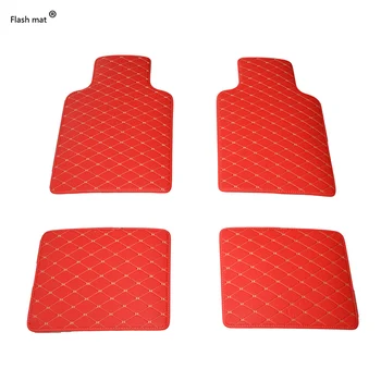 

Flash mat Universal car floor mat for smart all models fortwo forfour forjeremy car-styling Custom auto foot mats carpet cover