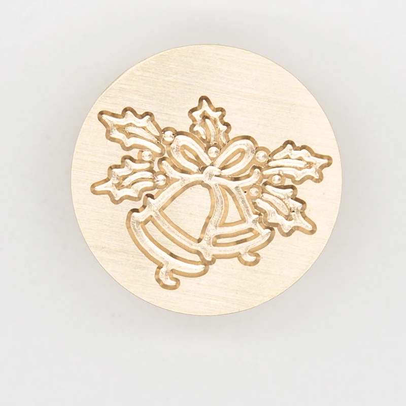 Bee Rose Flower Wax Seal Stamp wax seal stamp Wax beads stamp head Classic Retro Metal wax seal for Christmas Wedding Invitations wooden handle