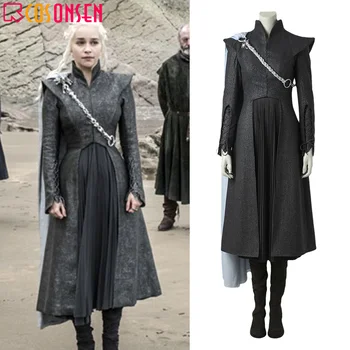 

Game of Thrones Season 7 Daenerys Targaryen Cosplay Mother of Dragons Costume Halloween Women Fancy Outfit COSPLAYONSEN