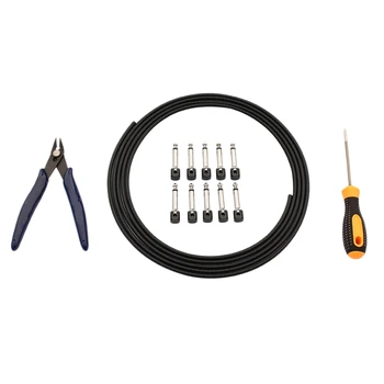 

Effects Diy Solderless Cable Kit Pro Guitar Pedalboard Patch Cord Set Durable Stringed Instruments Effect Accessories