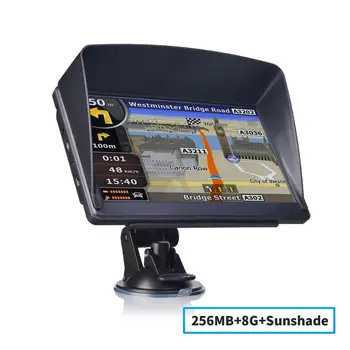 

Oriana 7" HD Car GPS Navigation FM Bluetooth AVIN latest Europe Map Sat nav Truck gps navigators automobile