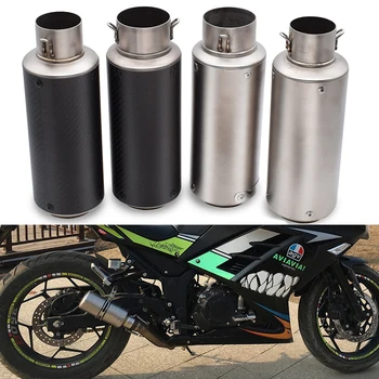 

For Yamaha MT03 MT25 mt 125 01 03 25 TMAX 500 530 XP530 Universal 51mm 61mm Modified Motorcycle Exhaust Pipe With DB Killer
