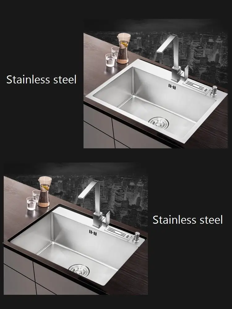 Кухонная мойка для кухни Cocina Waschbecken De Acero Inoxidable Keuken Gootsteen Lavello Cucina Cuba Lavabo Fregadero Pia Cozinha