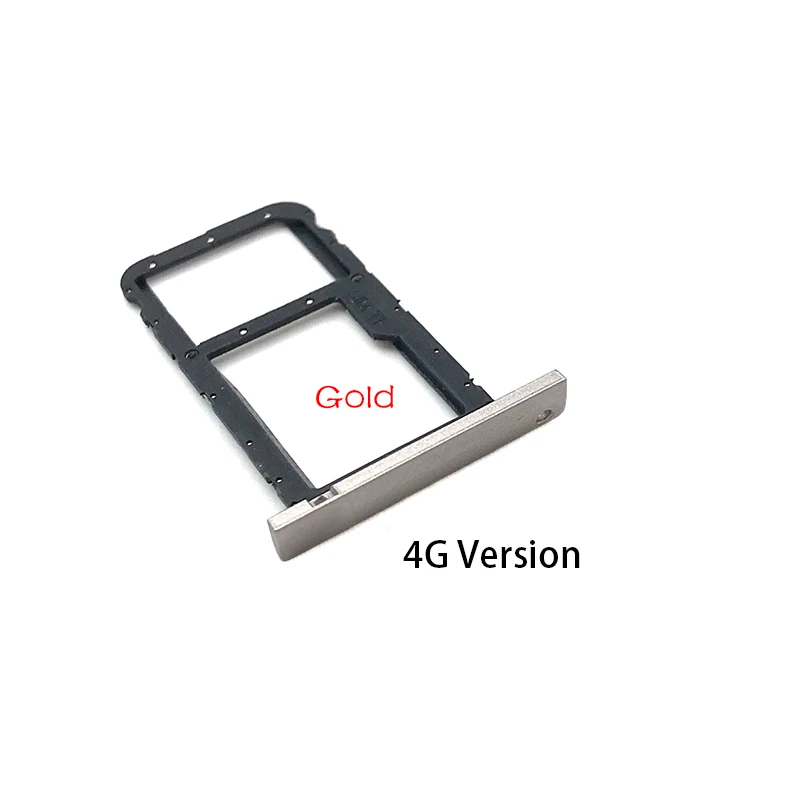 4G Version Gold Новые sim-карты слот для SD карты держатель лотка адаптер для huawei MediaPad T3 10 AGS-L09 AGS-W09 AGS-L03 T3 9,6 LTE часть - Цвет: 4G Version Gold