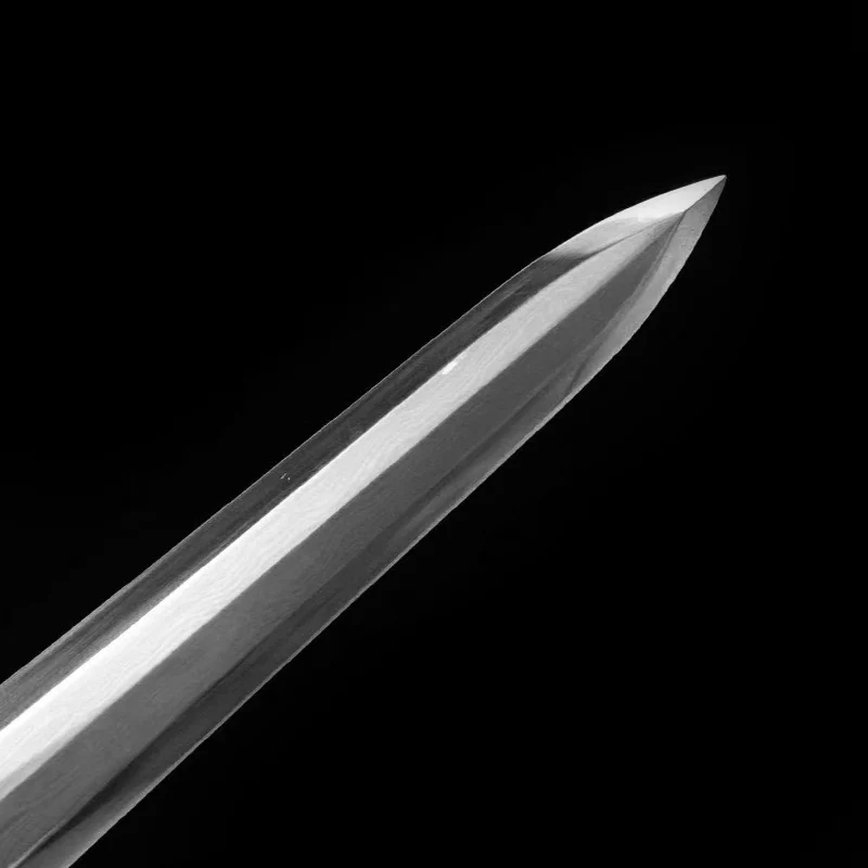 Ручной работы изогнутая сталь октахедраль короткий китайский меч медные фитинги скрытый Кинг острый Yuchang нож Рыба Тип меч