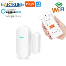 Detectors Door-Sensor Tuya Wifi Home-Alarm Alexa Compatible Google with APP