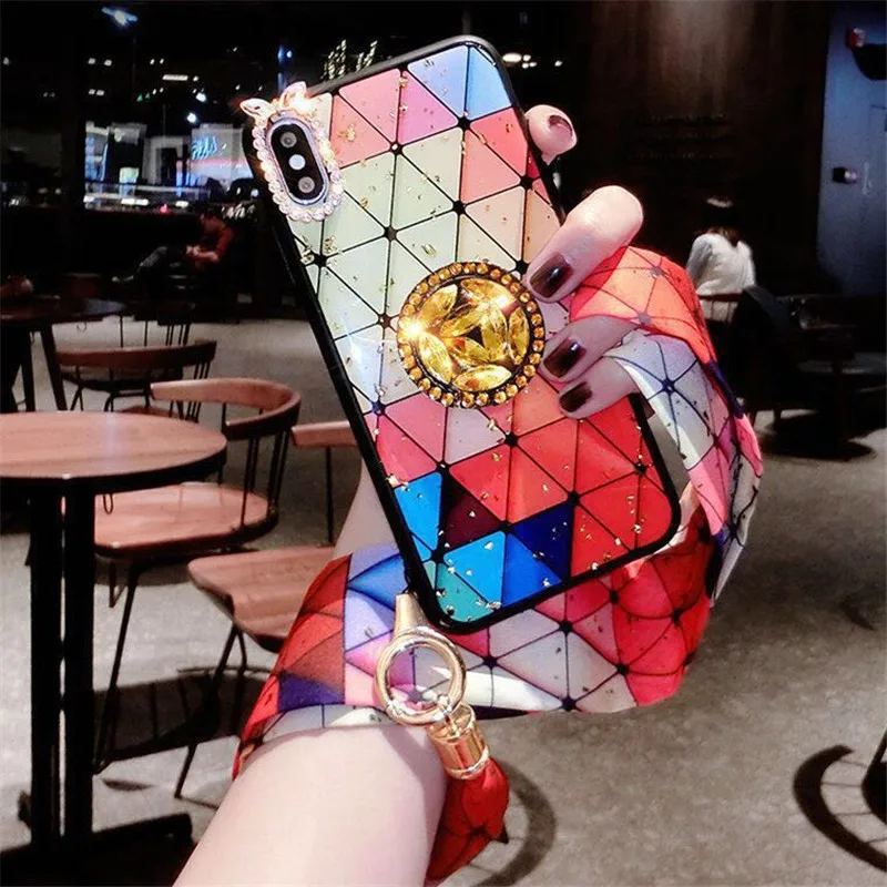 Чехол для iPhone X Xs max XR 5 5S se 6 6S Plus чехол телефона мобильные аксессуары роскошный