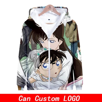 

Detective Conan 3D print cosplay anime Sweatshirt Jacket Advanced Tech Hoodie Cosplay Costumes new Women/man zipper Hoodies