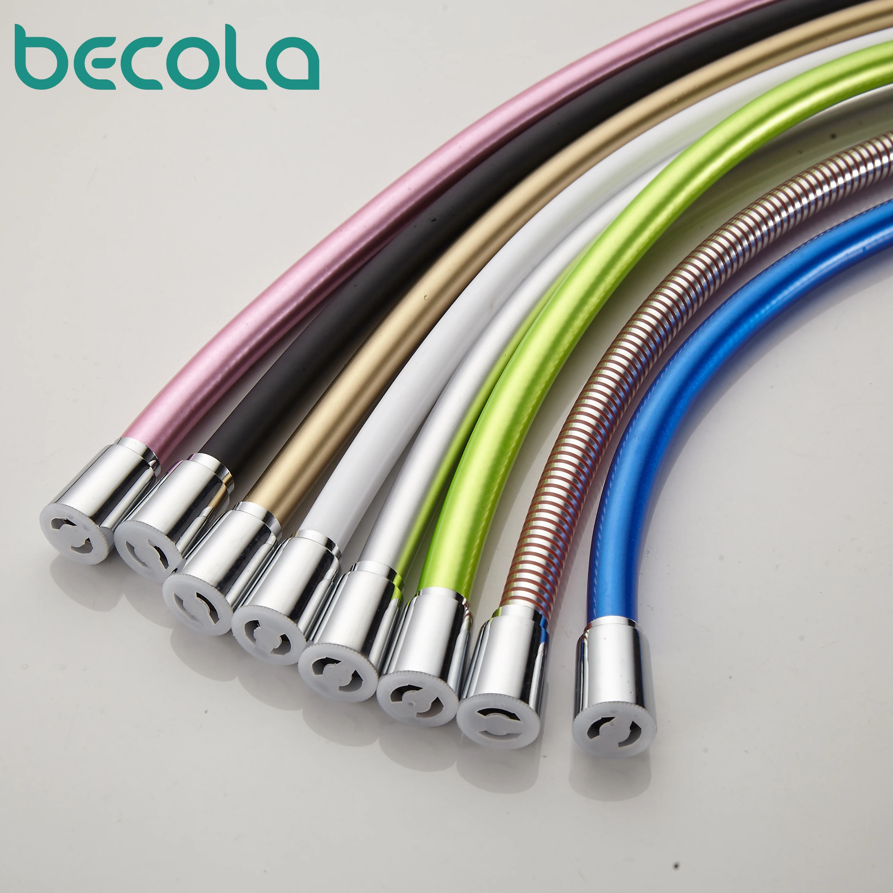 

High quality 1.5m PVC Flexible Shower Hose Bath room shower set accessories Explosion-proof pipes