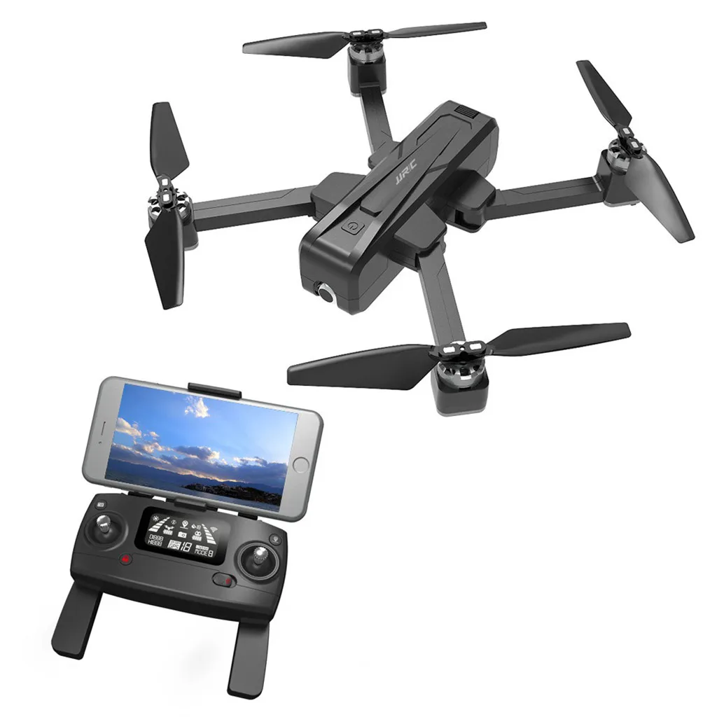 5G wifi FPV 2K gps бесщеточный складной Радиоуправляемый Дрон с одной осью Gimbal RC вертолет W805