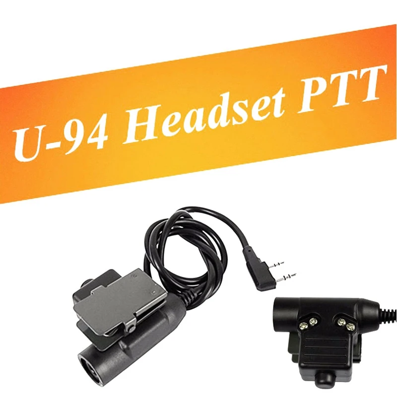 IG Adapter Z113 U94 PTT Standard version para walkie talkie for Motorola TYT F8 BAOFENG 5R Radio Wipe