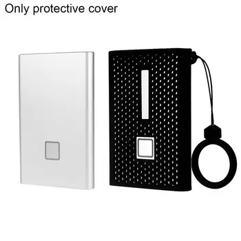 

Silicone Case For T7 Touch Portable Solid State Drive Sleeve Case Protective Shell Accessories SSD Cover Anti-Scratch D7A2
