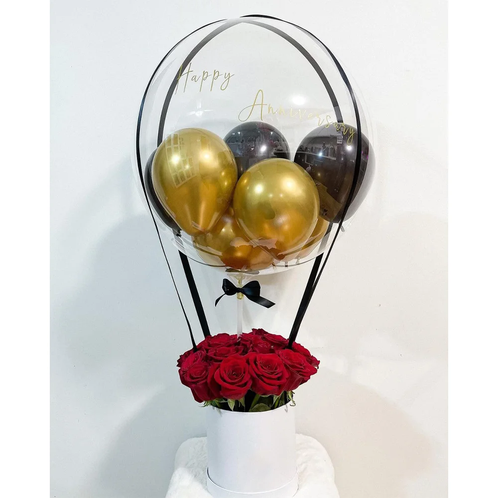 6 pezzi/set carta Scatola di palloncini & minimalista bianco Confezione regalo per decorazioni per feste per festa | SHEIN ALIA