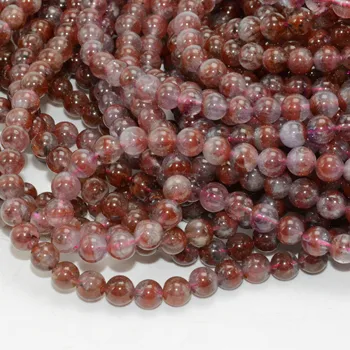 

Natural Auralite 23 Loose Round Beads 6.2mm-6.5mm - Length 55cm