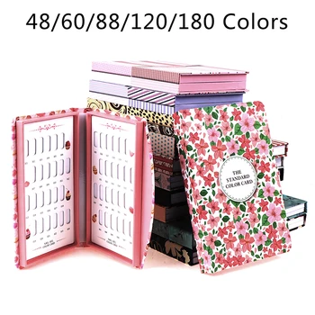 

False Nail Color Book Nail Display Nail Art Gel Polish Color Card Nail Color Chart Practice Board Manicure Tool