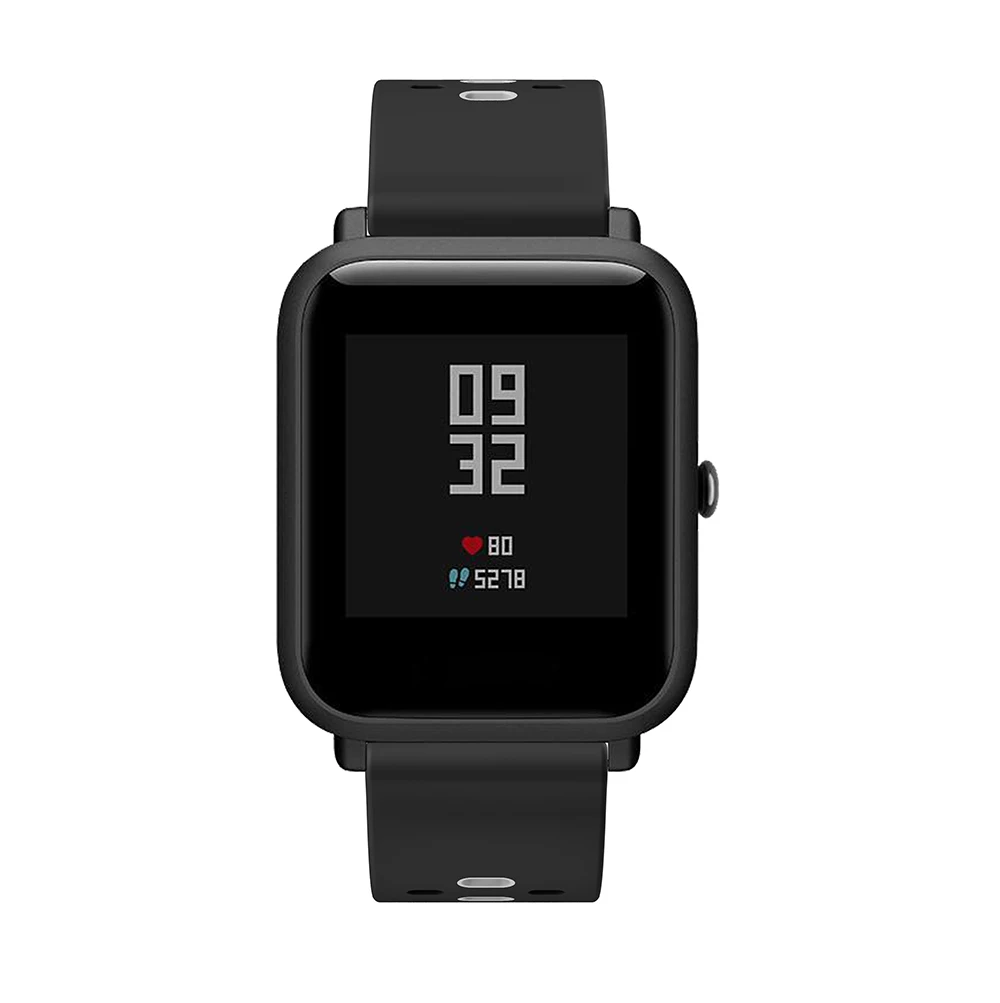 UEBN 20 мм силиконовый сменный дышащий ремешок для часов Xiaomi huami Amazfit bip спортивный ремешок Amazfit GTR 42 мм и GTS полосы